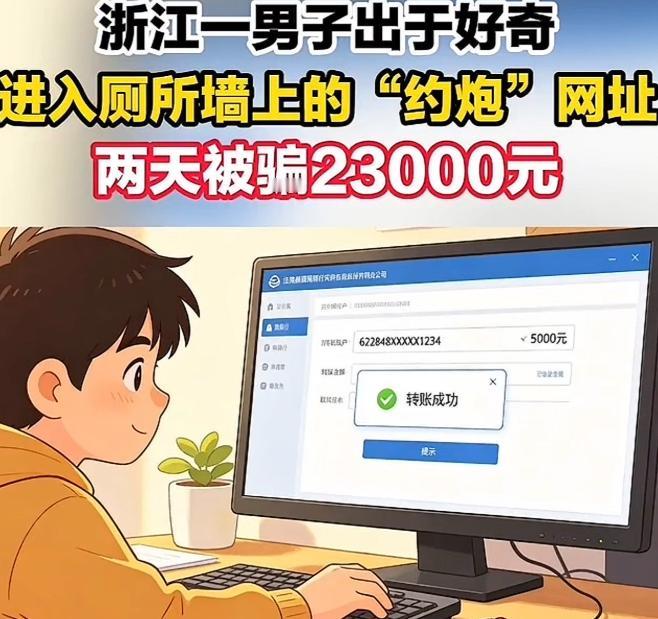 “太炸裂！”浙江，一男子上厕所，见墙上贴着暴露的美女图片，上面写着可以通过APP