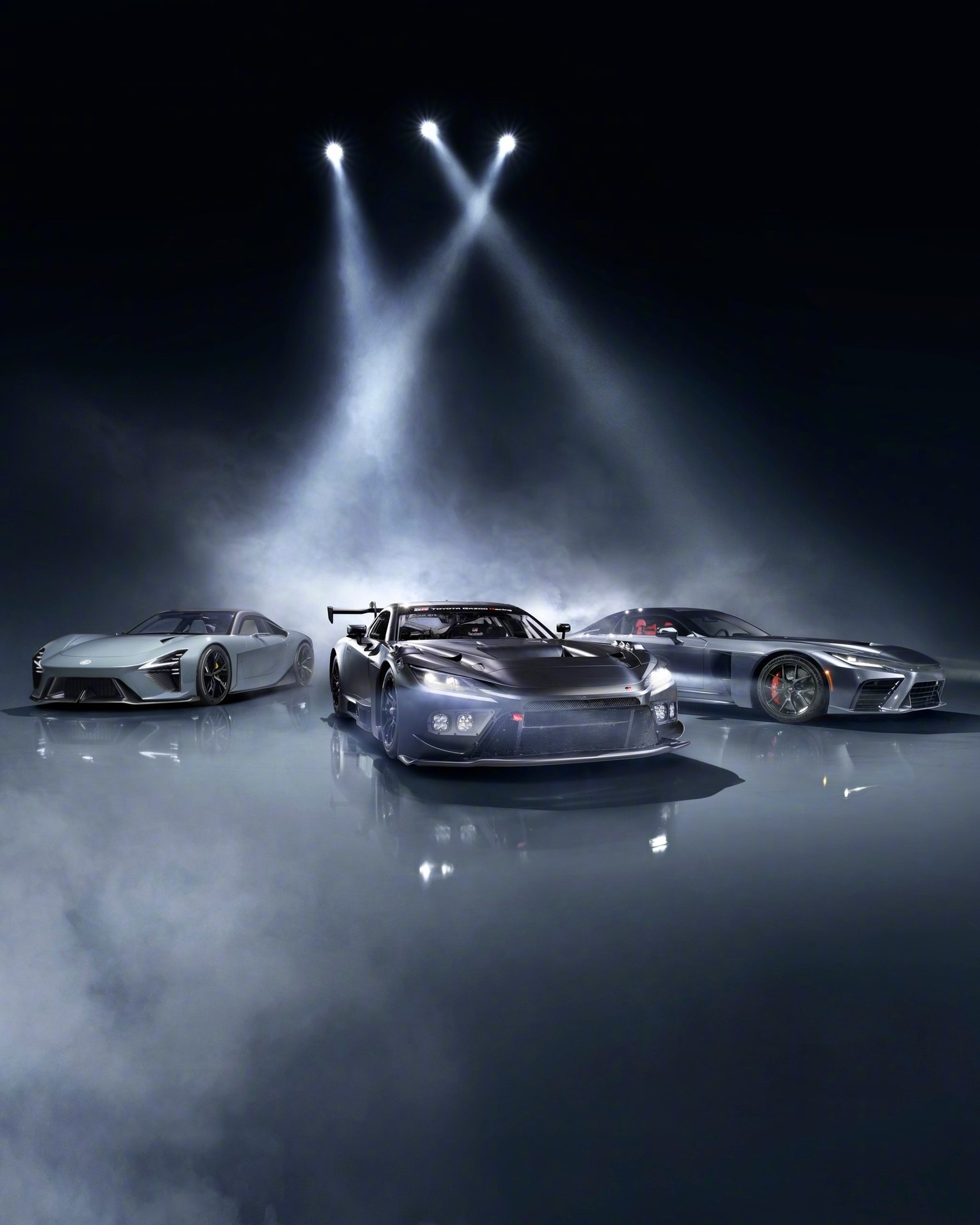 丰田一口气发仨全新大超跑。雷克萨斯LFA纯电概念车（图3-图7）4.0 V8双涡