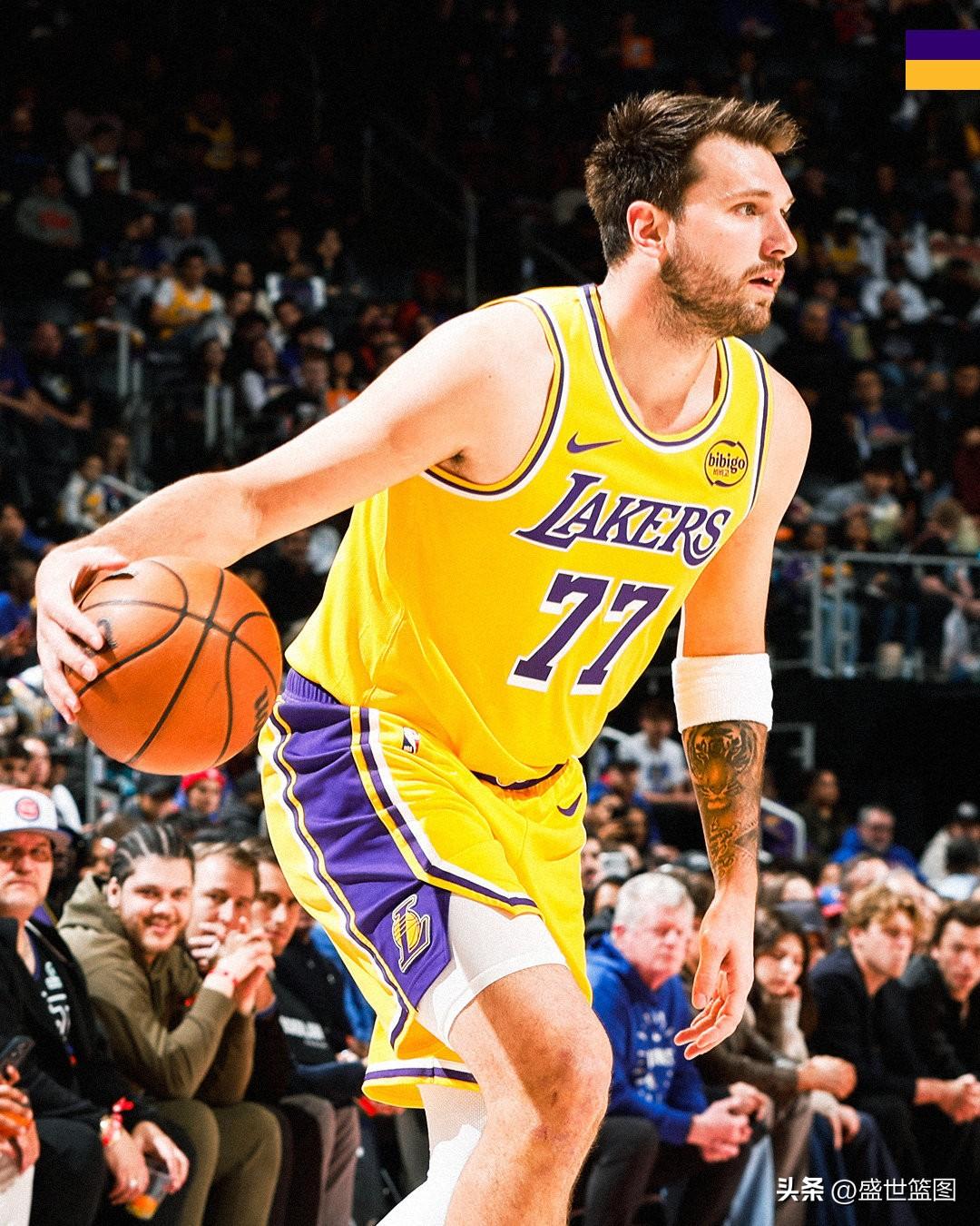 湖人110:113惜败活塞，结束9连胜！
本来东契奇这场禁赛，湖人可以顺势放弃了