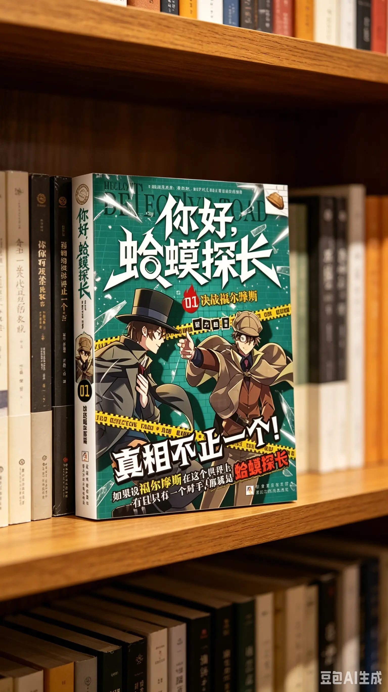 你好蛤蟆探长小学要注重阅读，看漫画蛤蟆探长，培养孩子逻辑思维能力