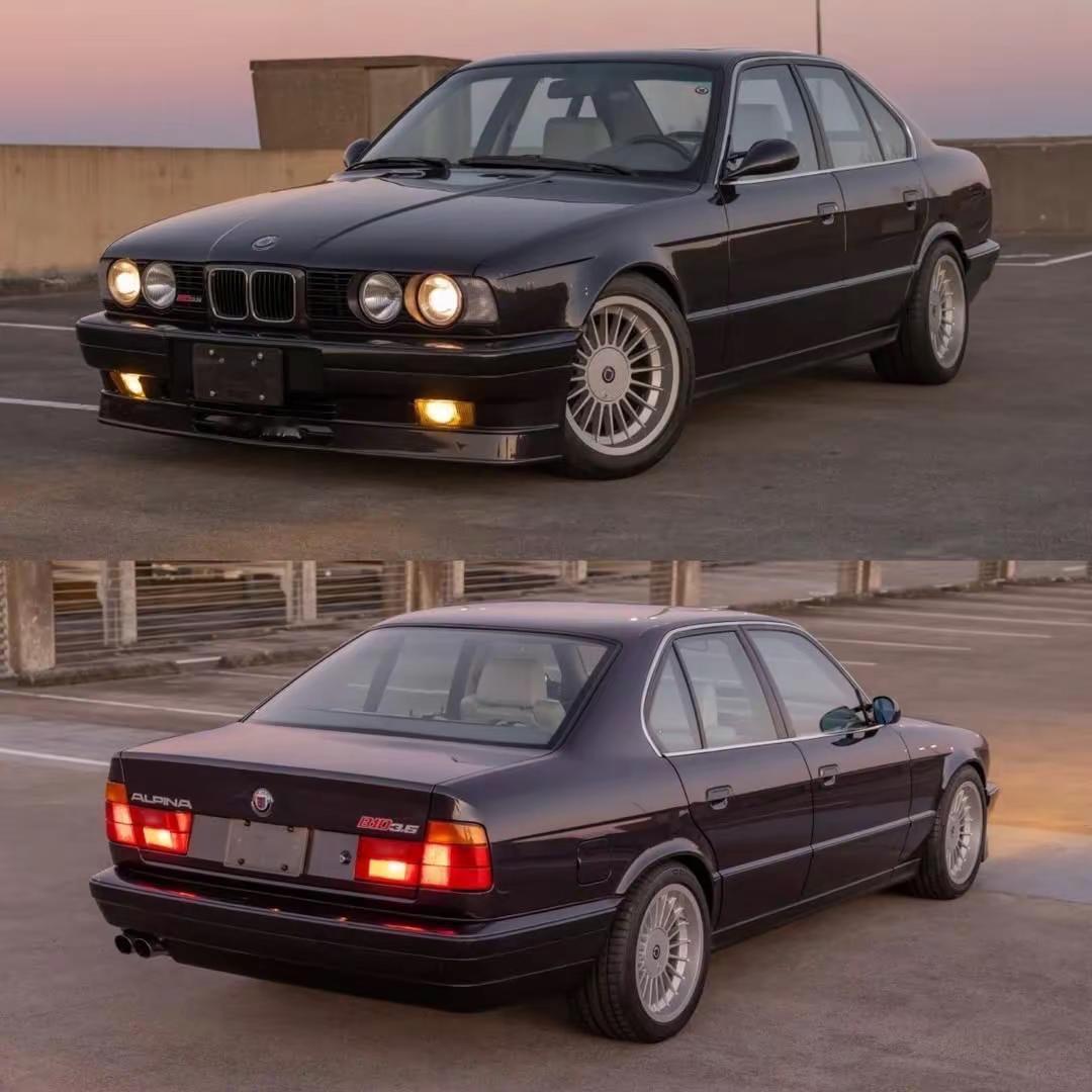 Alpina B10 3.5/1。这台 1991 款 Alpina B10 3.