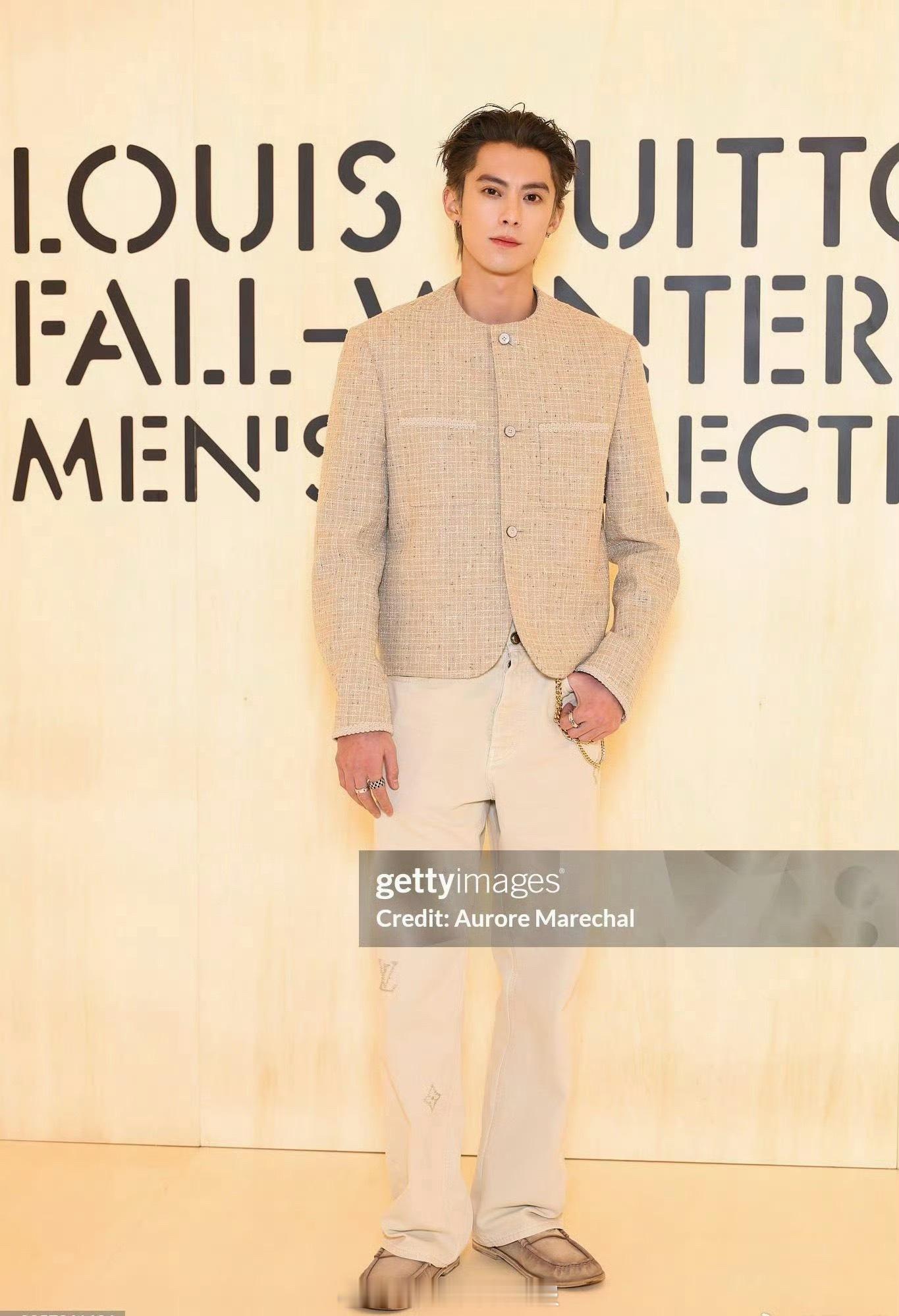 内娱男星在巴黎时装周的G社生图：王鹤棣、王嘉尔、徐明浩、于适、刘宪华、田嘉瑞，谁