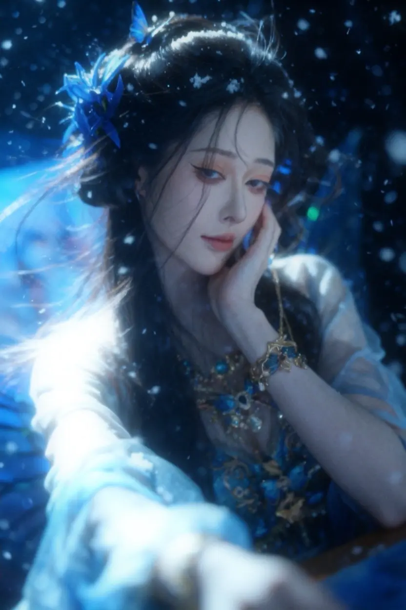 三张风格完全不一样的返图，她怎么什么风格都能驾驭
