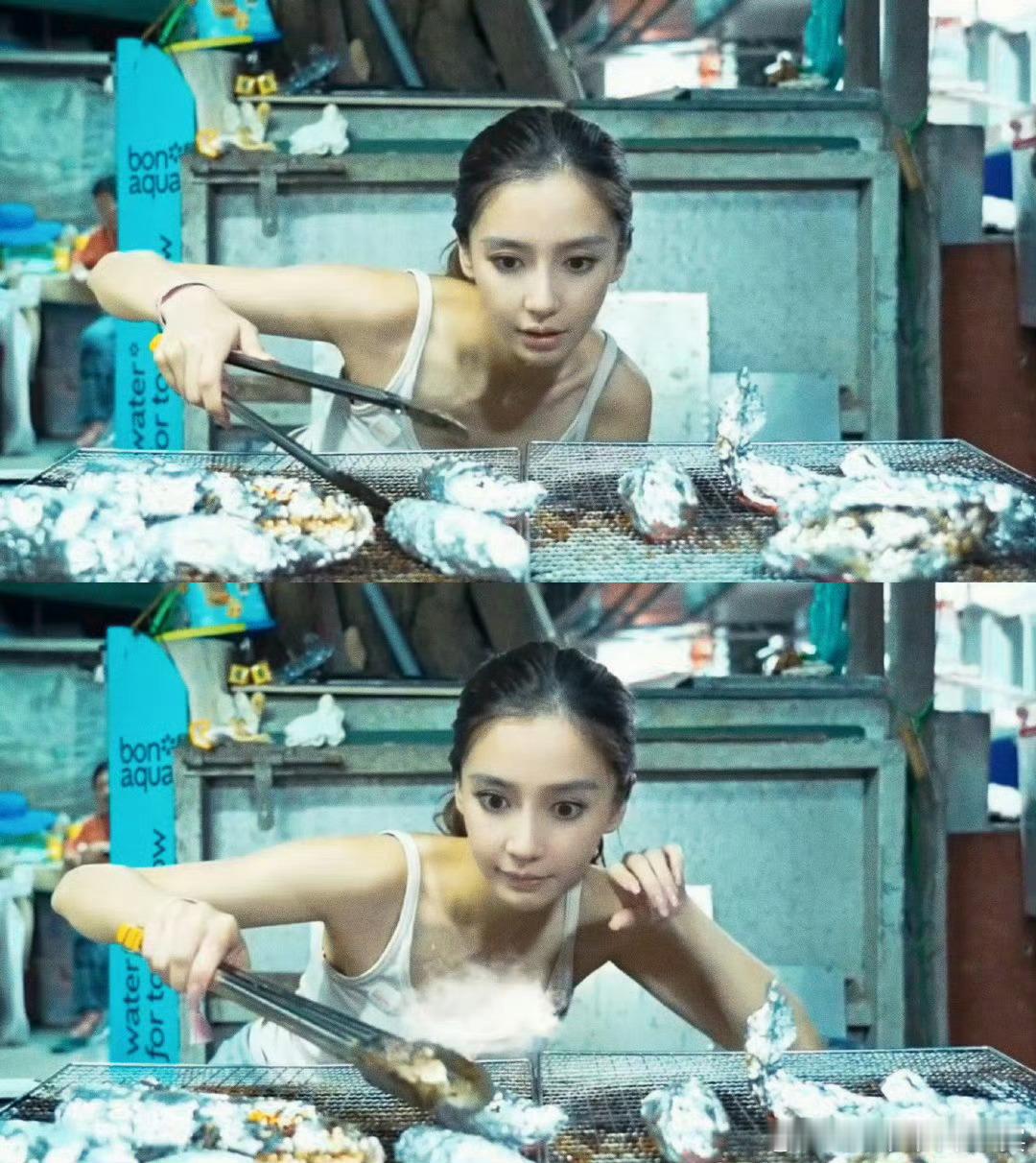 Angelababy的近期状态？！！不说我都以为是考古以前的AB[哆啦A梦吃惊]