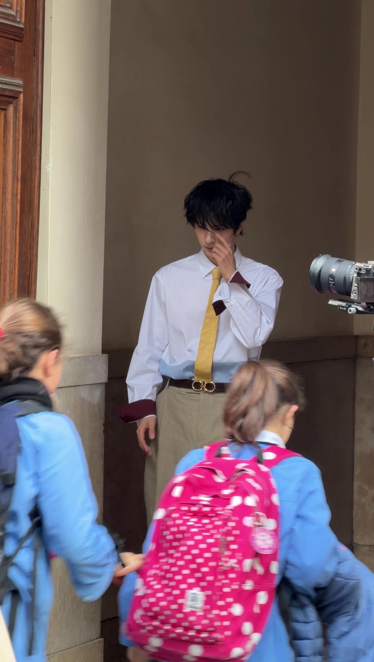 我家宝贝今天咋还有个眼下腮红呀很呆萌 