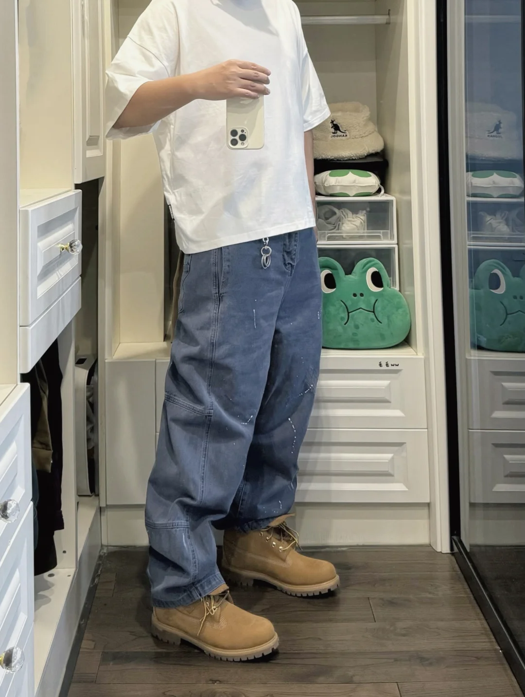 法式工装｜大黄靴穿搭