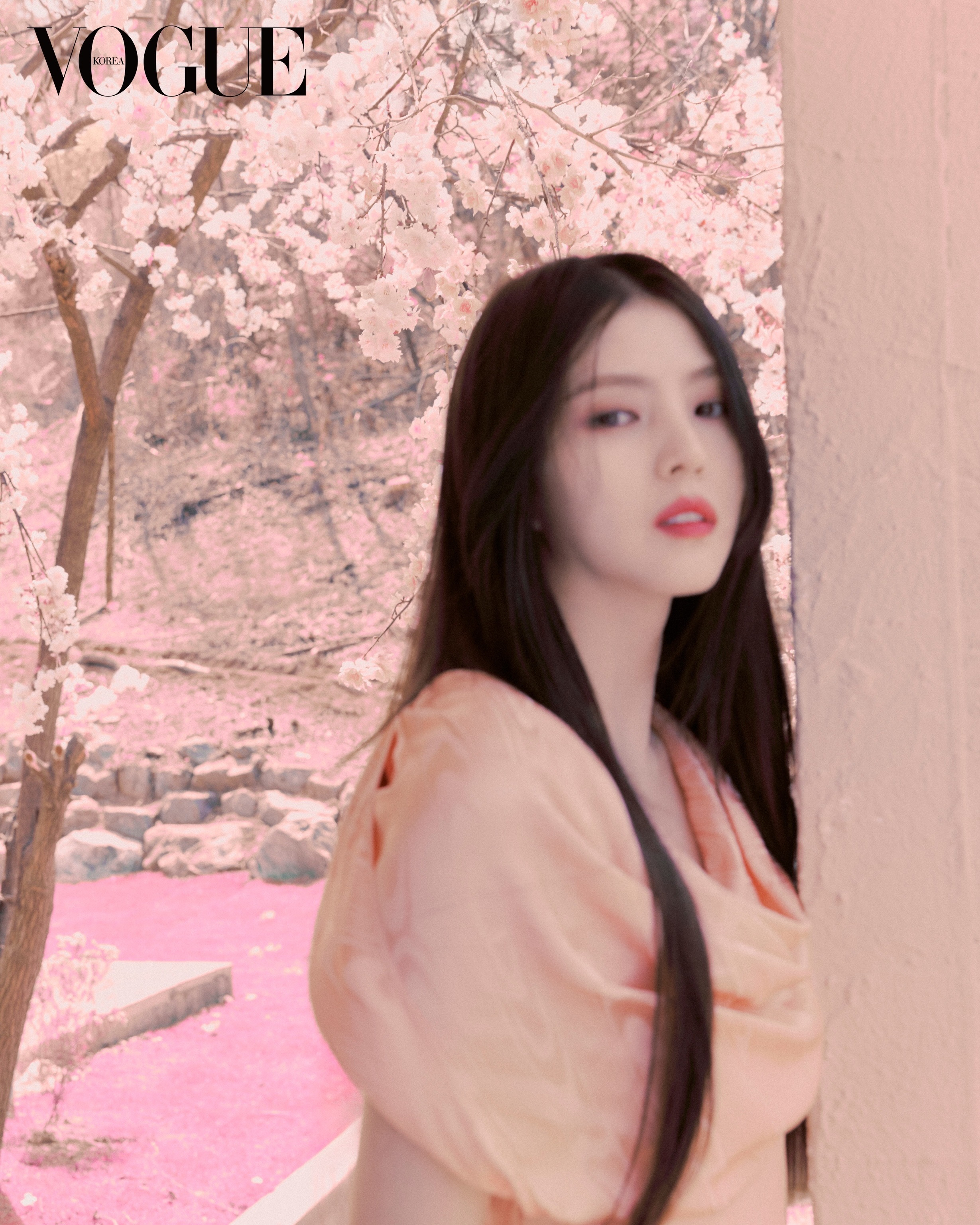 韩素希Dior×Vogue杂志画报 