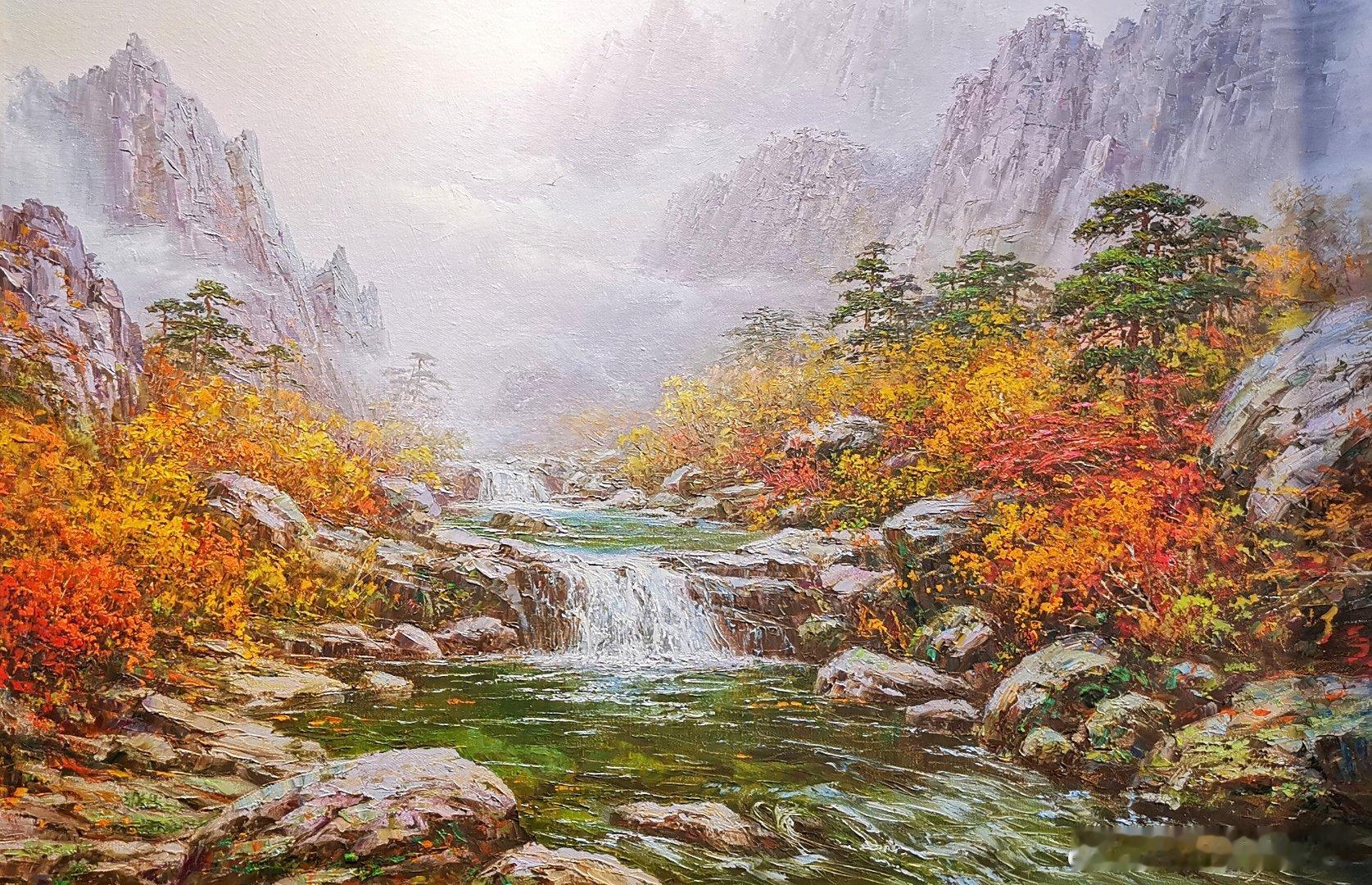 太原图书馆​《当代朝鲜油画精品展》 ​​​