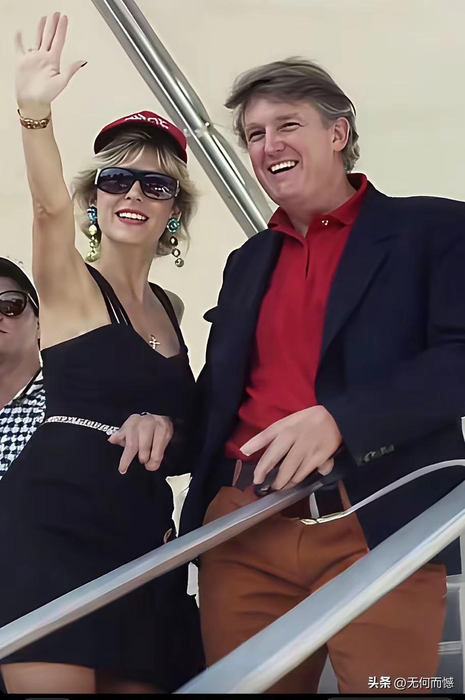 咱就说，这张老照片里的俩人，搁90年代那可是妥妥的“美式顶流夫妇”！右边这位笑得