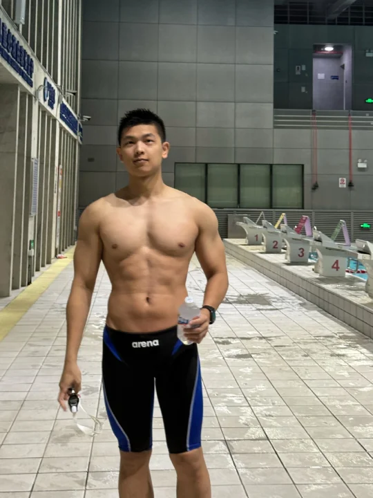 秋天的第一场游泳🏊🏻‍♂️