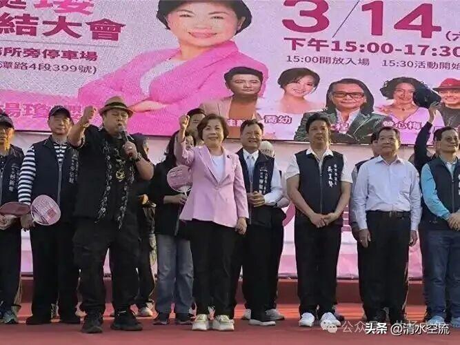 马上就月底了，距离台中姐弟之争已经到了最后阶段，江启臣和杨琼璎也开始了全力冲刺。