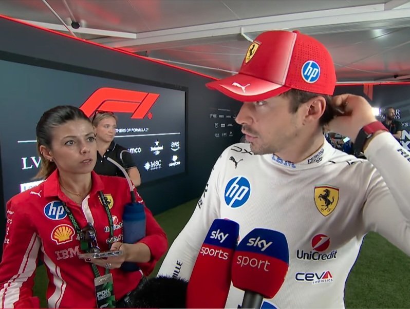 F1[超话]2026F1阿塞拜疆大奖赛 勒克莱尔先是不小心在采访中透露了自己使用