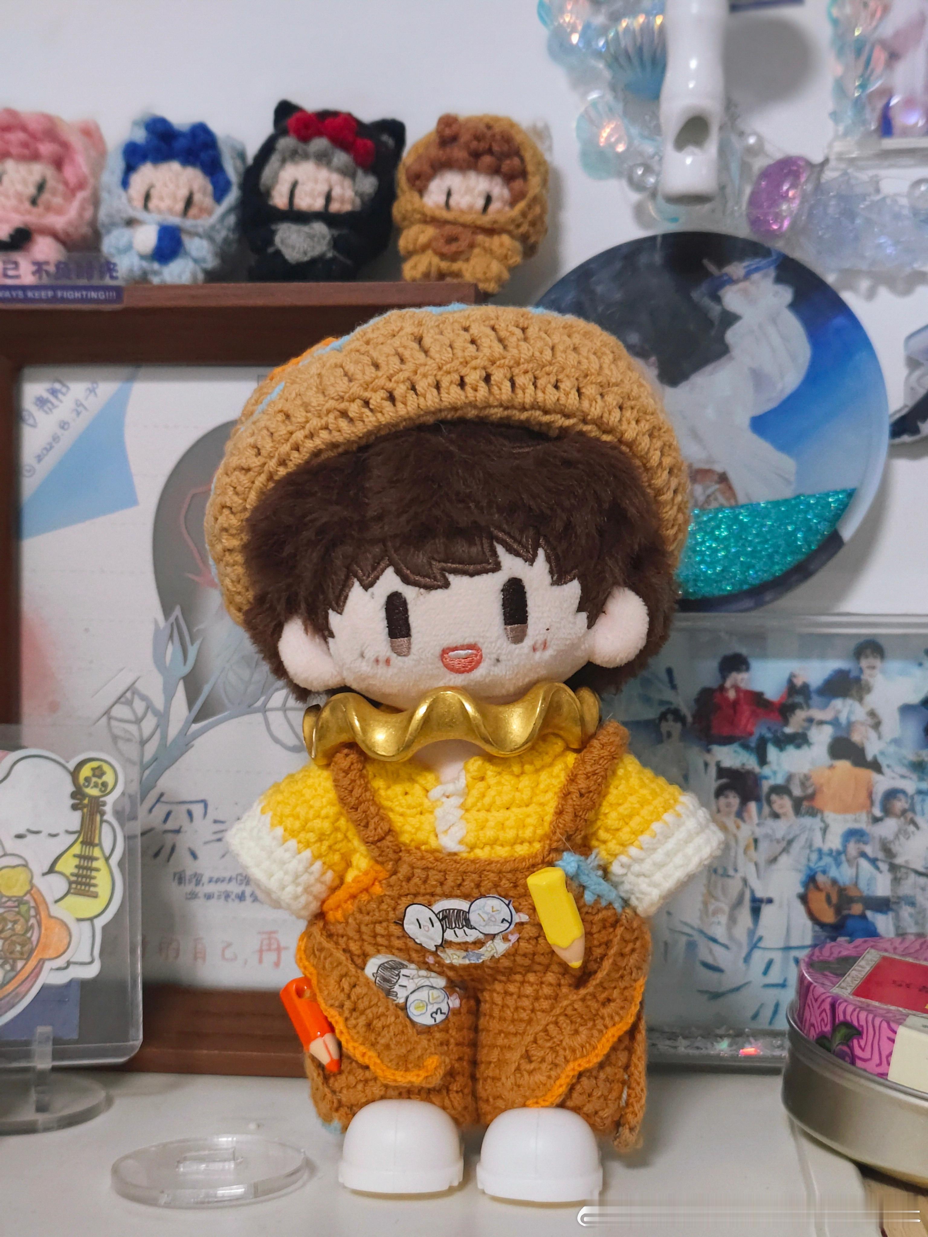 周深 突然发现镯子可以给可可当围脖正好