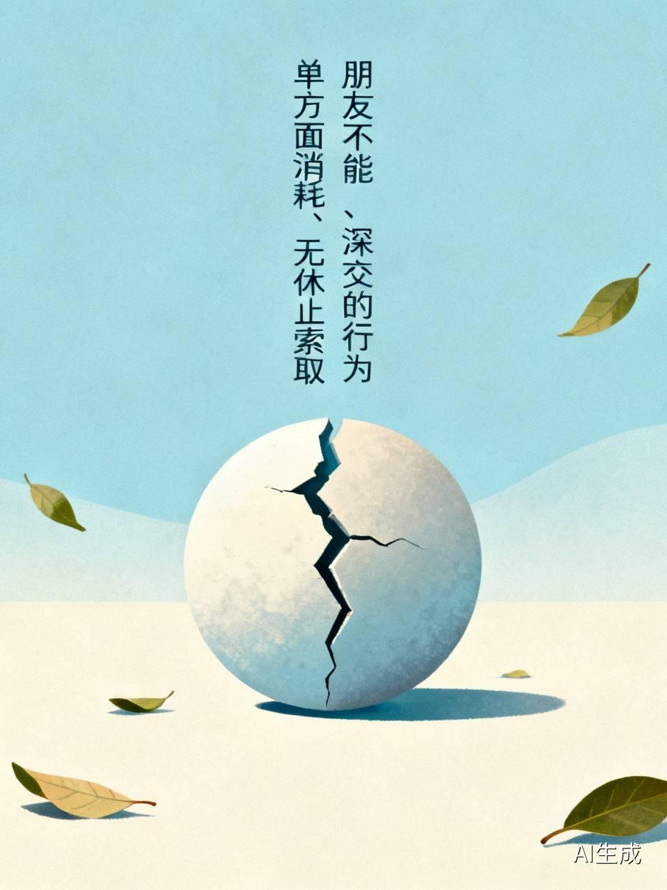 什么行为让你觉得朋友不能深交

很多人觉得认识越久，朋友就越靠谱。
其实一段关系