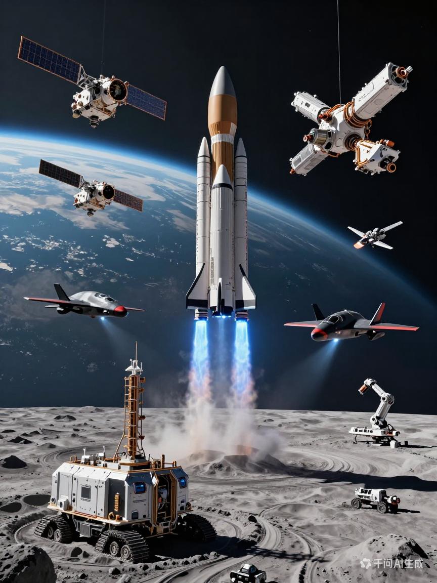 《“天权”之争：大国博弈的终极边疆与人类命运的十字路口》
别再用“太空竞赛”这种