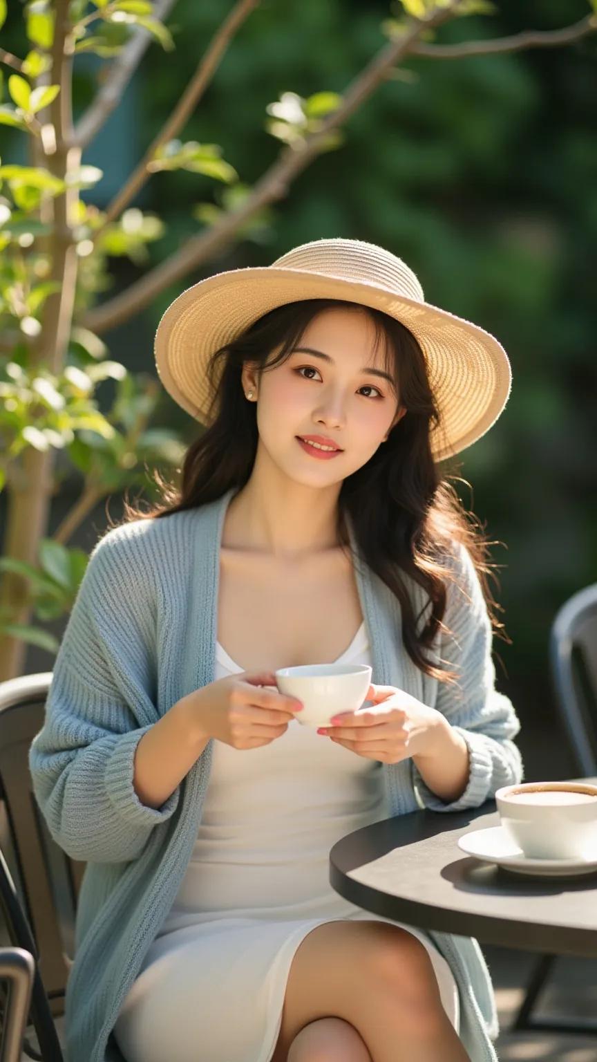 时尚女气质分享一张唯美照片。