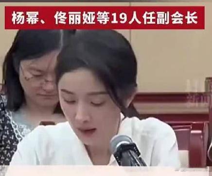杨幂拿下中国视协副会长，顶流变“干部”，这波操作你看懂没？

5月13日官方直接