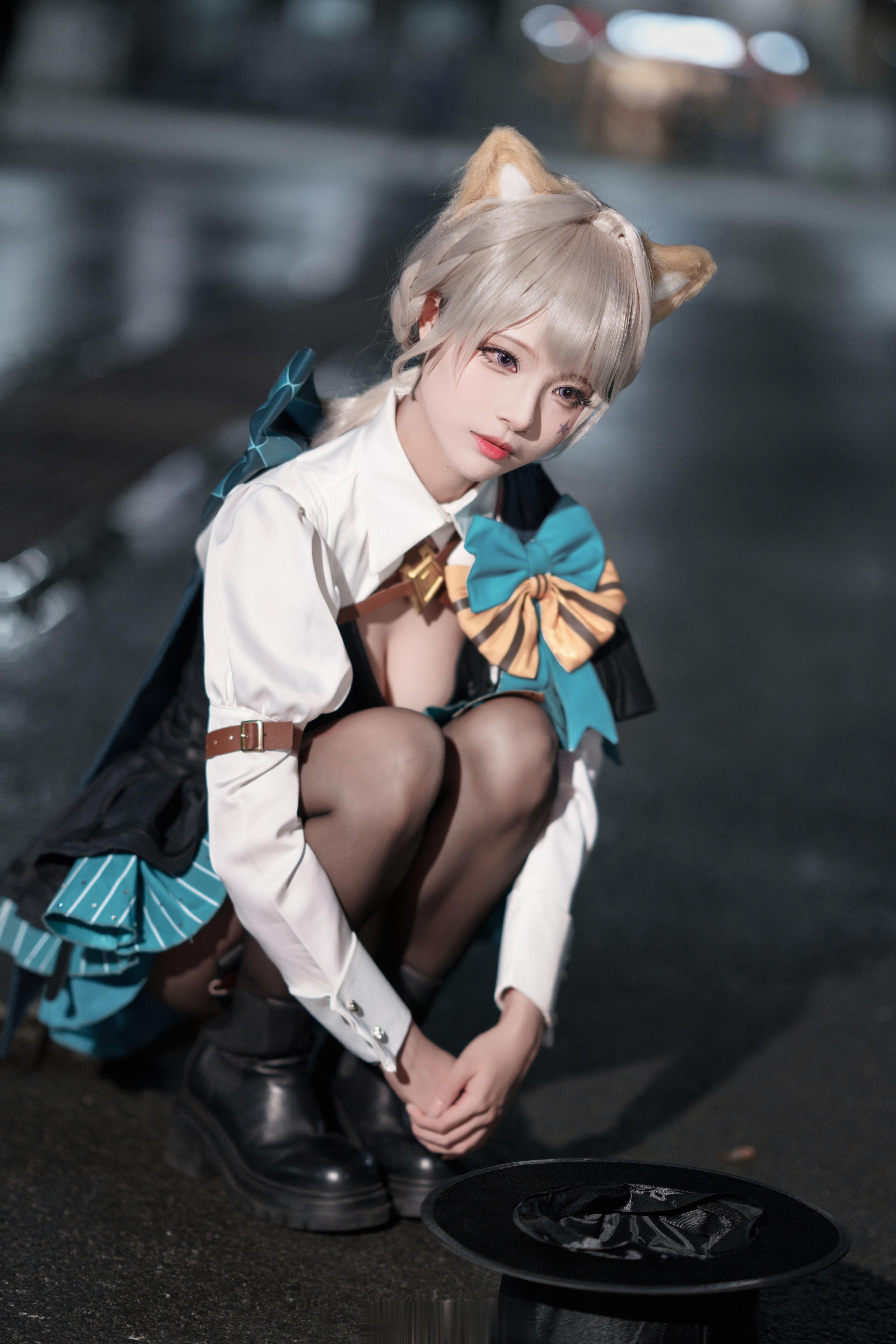 #原神[超话]##河野華[超话]# 给你变个魔术！流浪小猫琳妮特登场：登登～🪄