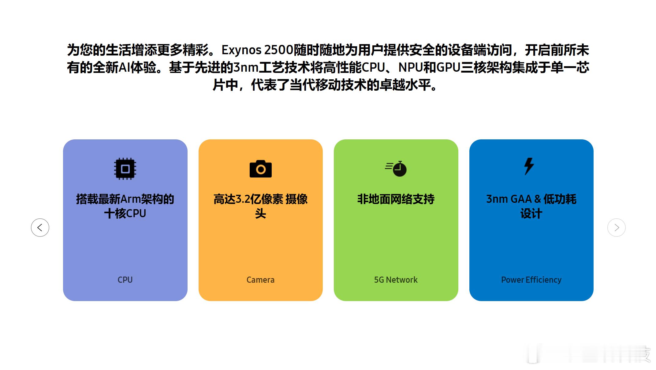 数码资讯 「三星Exynos2500正式发布：10核CPU」🌟工艺：3nm G