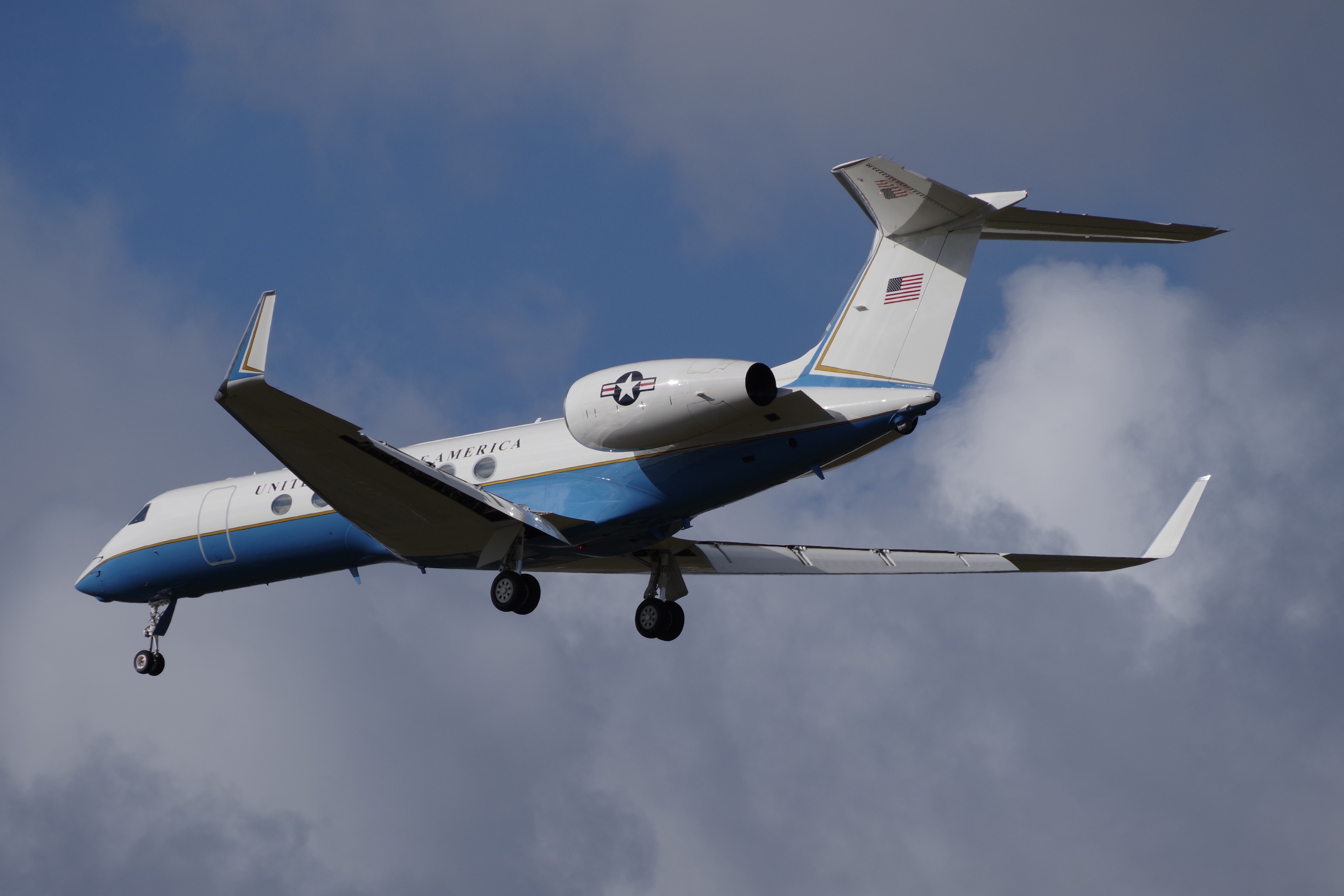 分享圖片：美國灣流C-37人員運輸機 