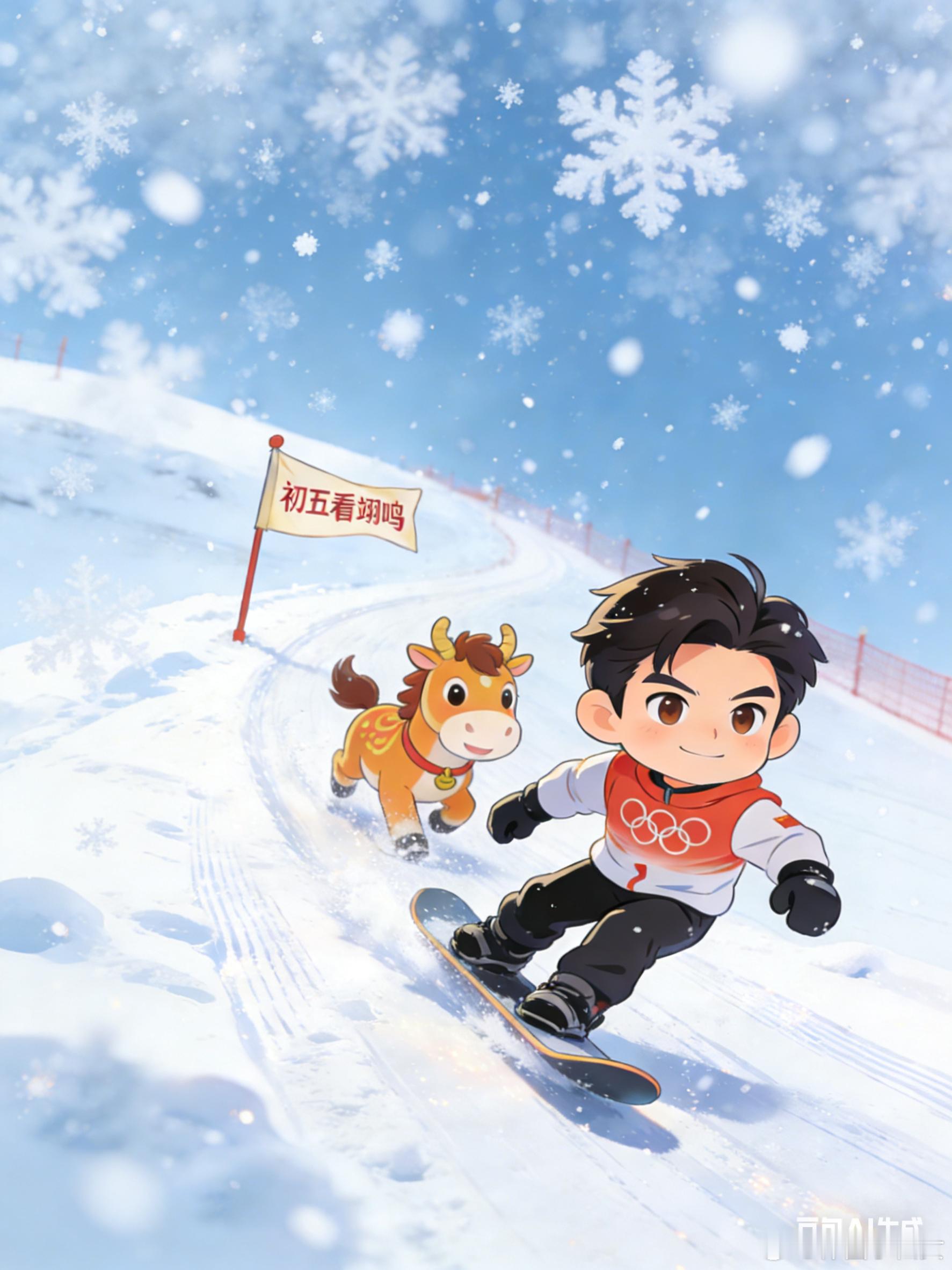 春晚团圆冬奥冲金咪咕除夕转不停年夜饭端上桌，冬奥赛程走起来！🥟这个春节不换台，