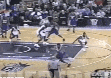 科比与乔丹的拉杆上篮！挂人拉杆！