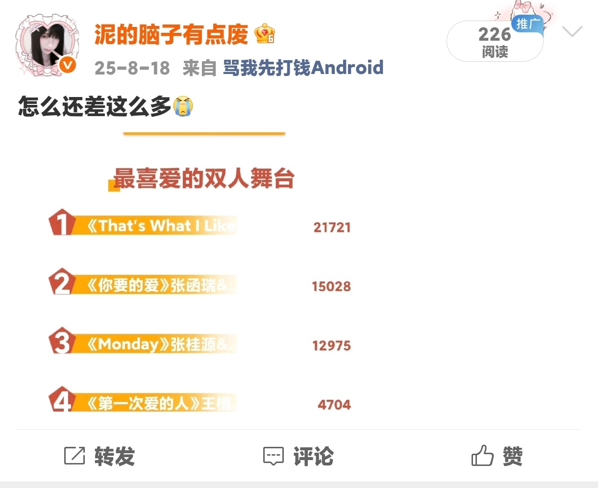 去年突围投票我真的很难忘🥺 