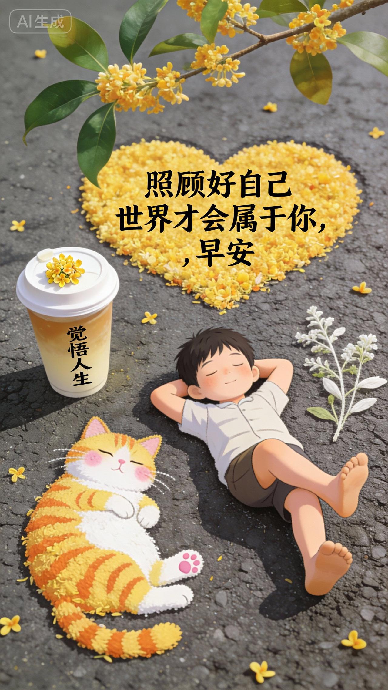 风遇山止，船到岸停，万事皆有归途。
去吹吹晚风吧，把烦恼都吹散。
人间四季，日日