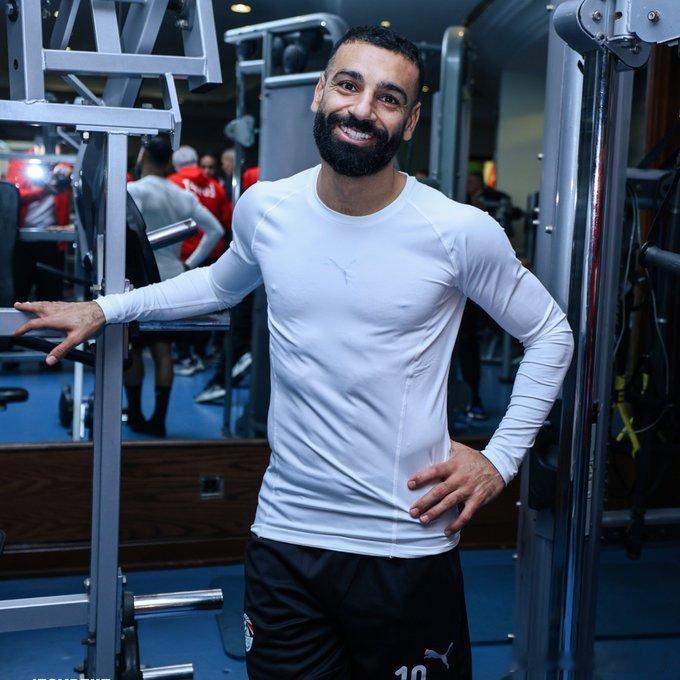 萨拉赫请求教练组允许他在今晚前往摩洛哥之前，在开罗体育场进行训练。萨拉赫在开罗体