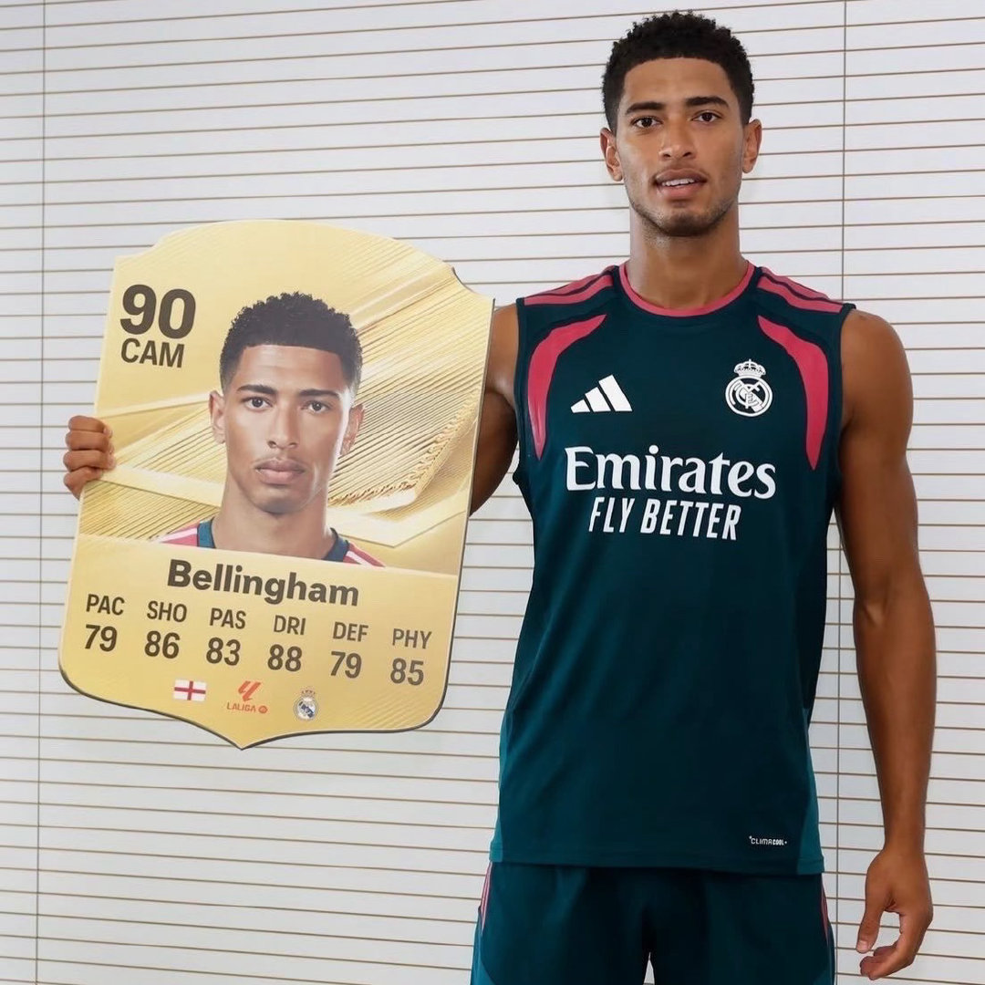 姆巴佩和贝林厄姆在FC27中的卡牌🎮 ​​​