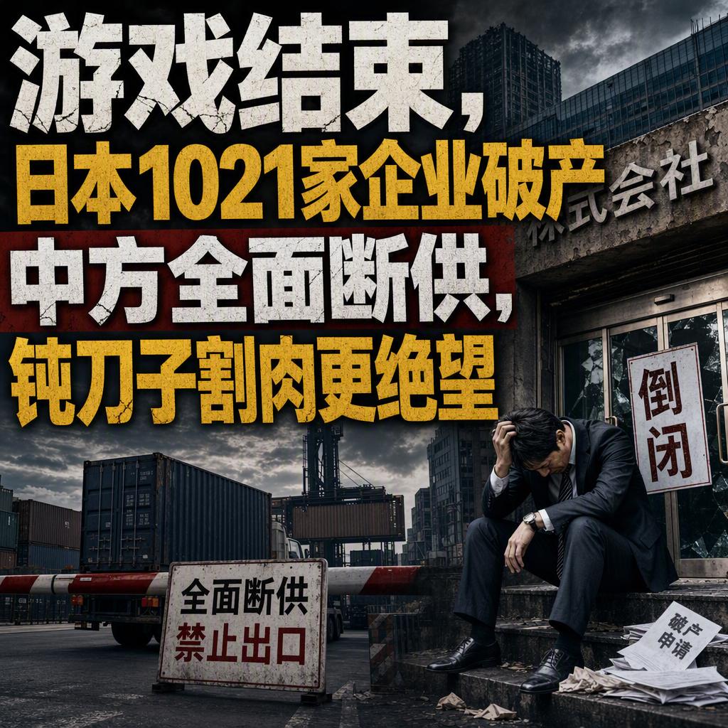 1028家，1021家，5346家。
这三个数字，是日本经济今年最扎心的注脚。