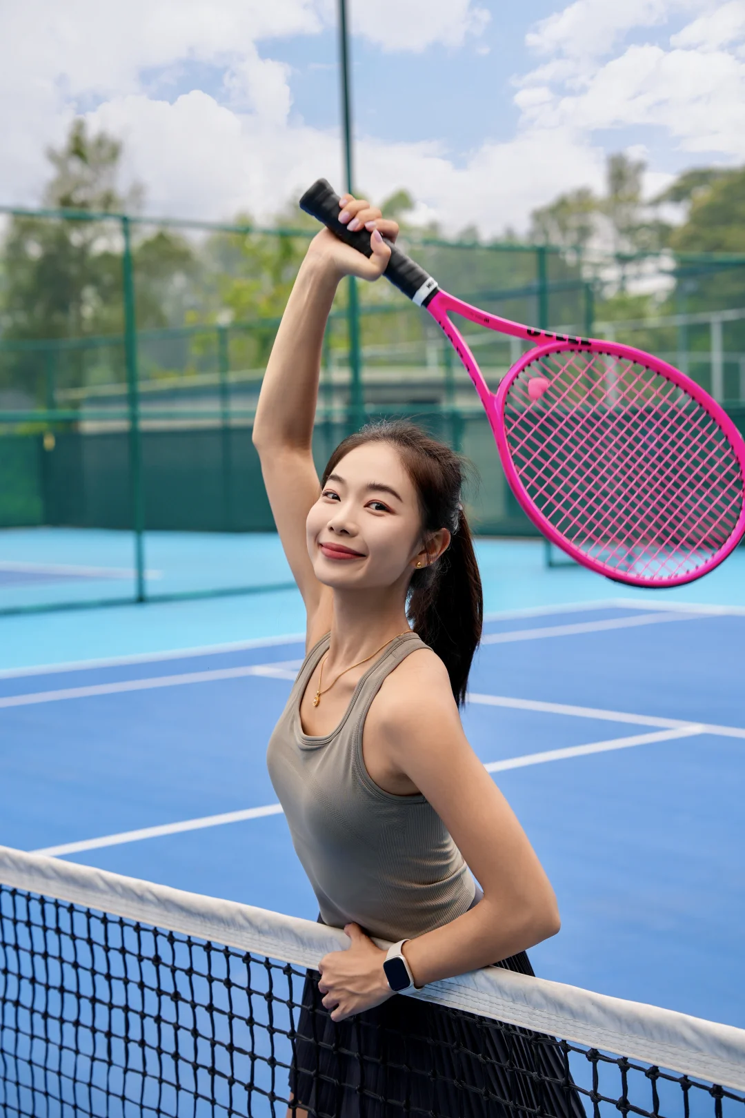 慢慢迷上打网球真的太治愈了🎾