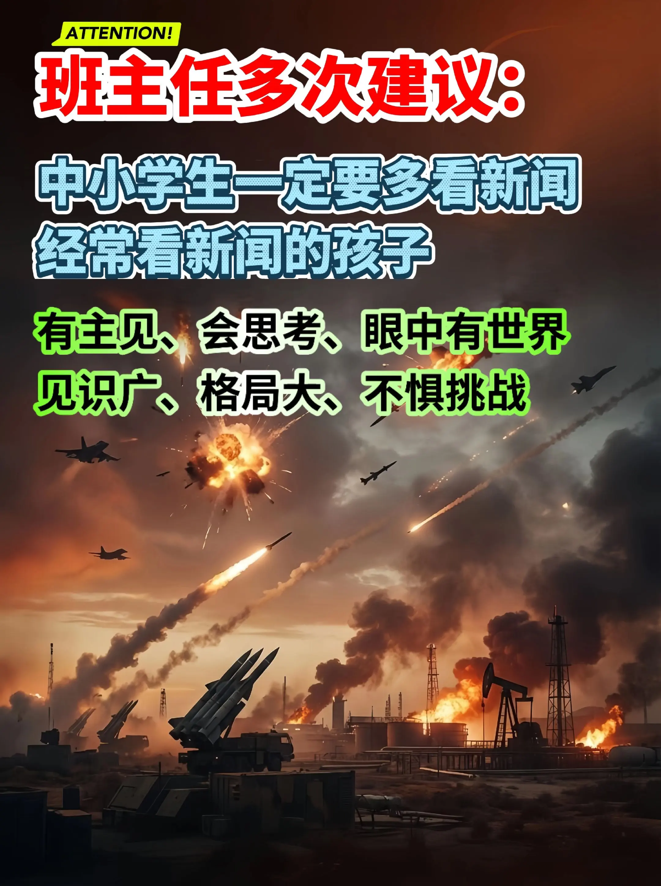 专为中小学生打造的新闻报纸🔥。用孩子看的懂的文字，讲述时事热点新闻...