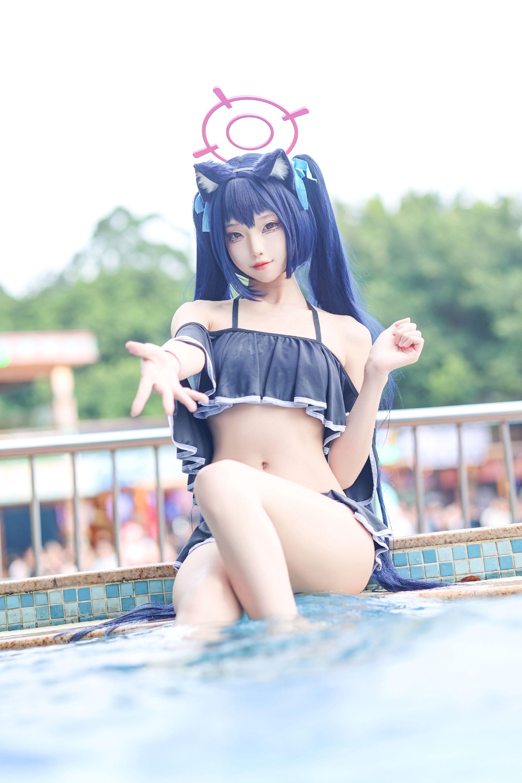 水着芹香🐱。  2025长隆水上二次元派对返图  水着芹香🐱 出镜...
