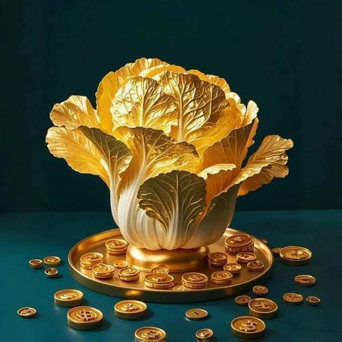 刷到这颗黄金白菜！恭喜你今年你将百财入门！！！ 
