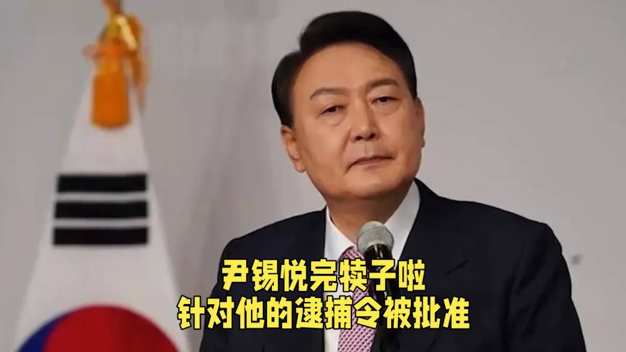 尹锡悦完啦！扯犊子啦！

韩国法院批准对他的逮捕令，下面就进入了强制调查阶段，他