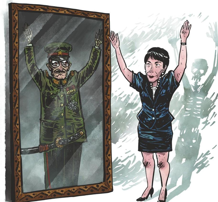 死不改悔，贼心不死的高屎！