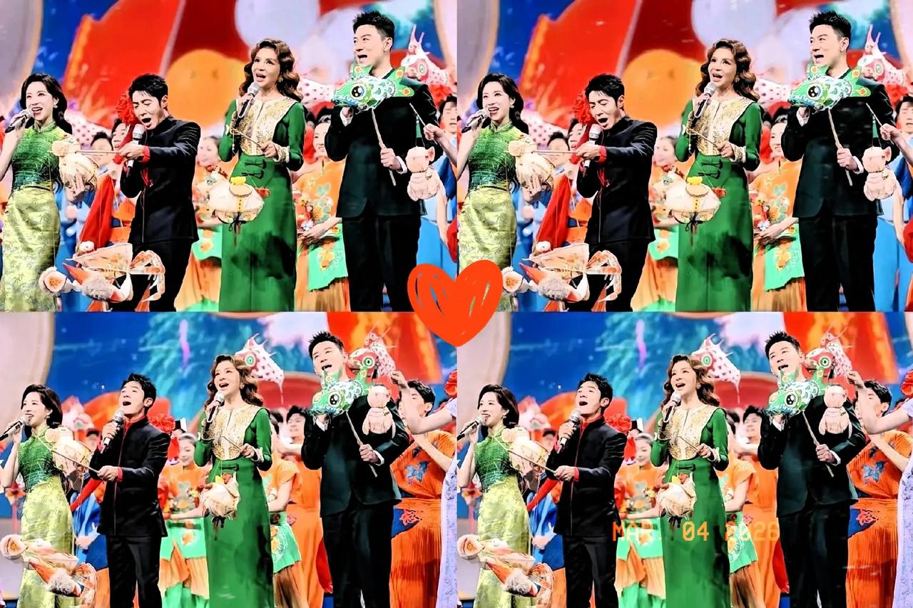 不是我说，
央视元宵晚会上，
让男女主持人对唱这个点子，
到底是哪个天才想出来的