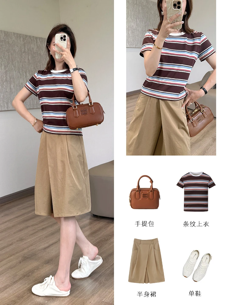 轻松自在却不失时髦态度  小个子这样穿！