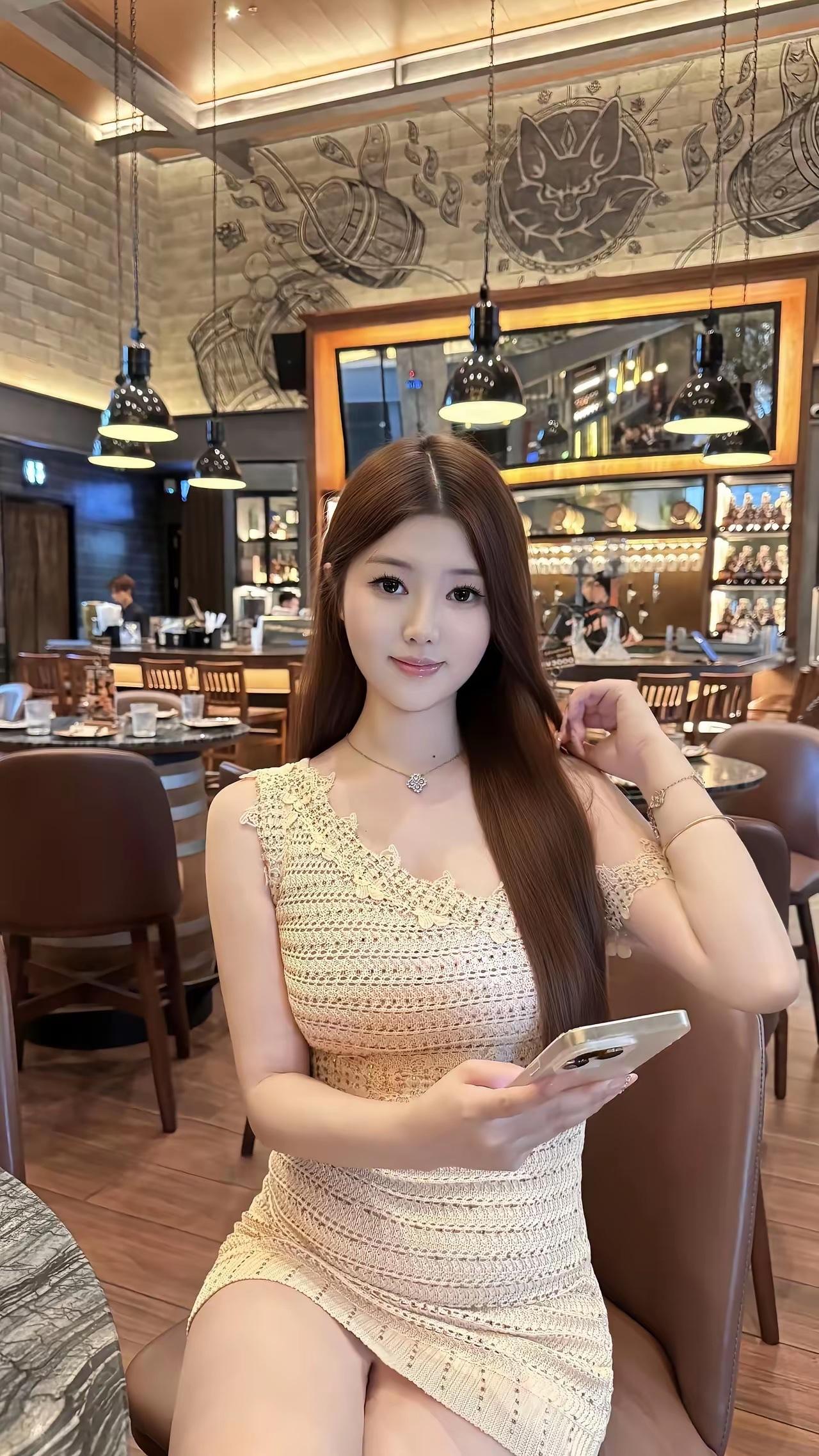 在温馨的餐厅里，享受美食与美好时光🍴💕