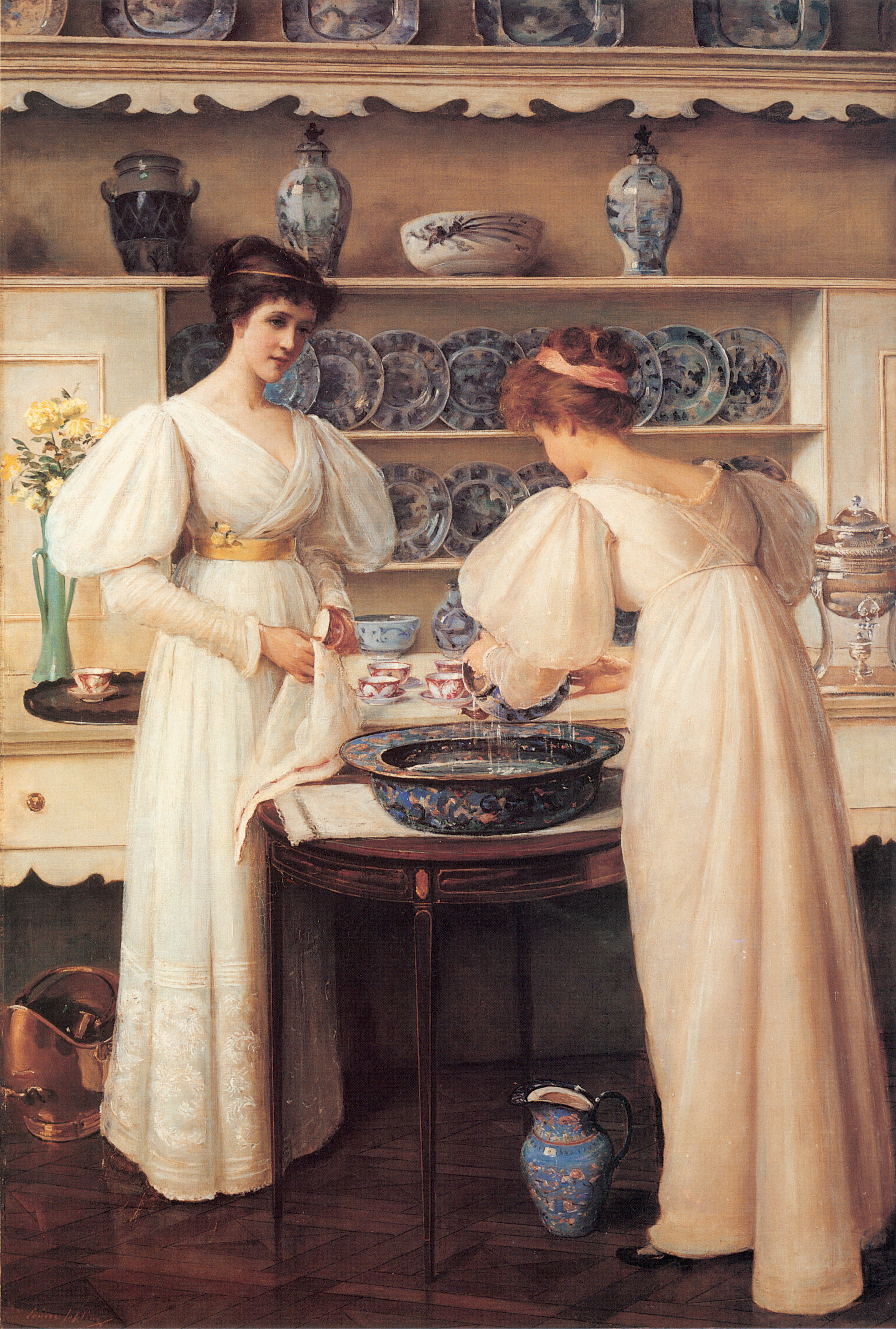 【西方美术】（续昨）路易丝·简·乔普林（Louise Jane Jopling）