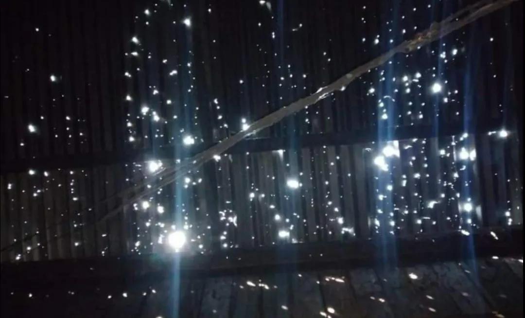 4月6日午间，缅甸实皆省那加地区南庸镇班桑分镇降大雨并伴随有冰雹，造成了地区民房