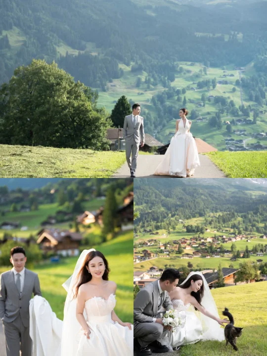 🇨🇭瑞士旅拍|又一个女明星婚纱照