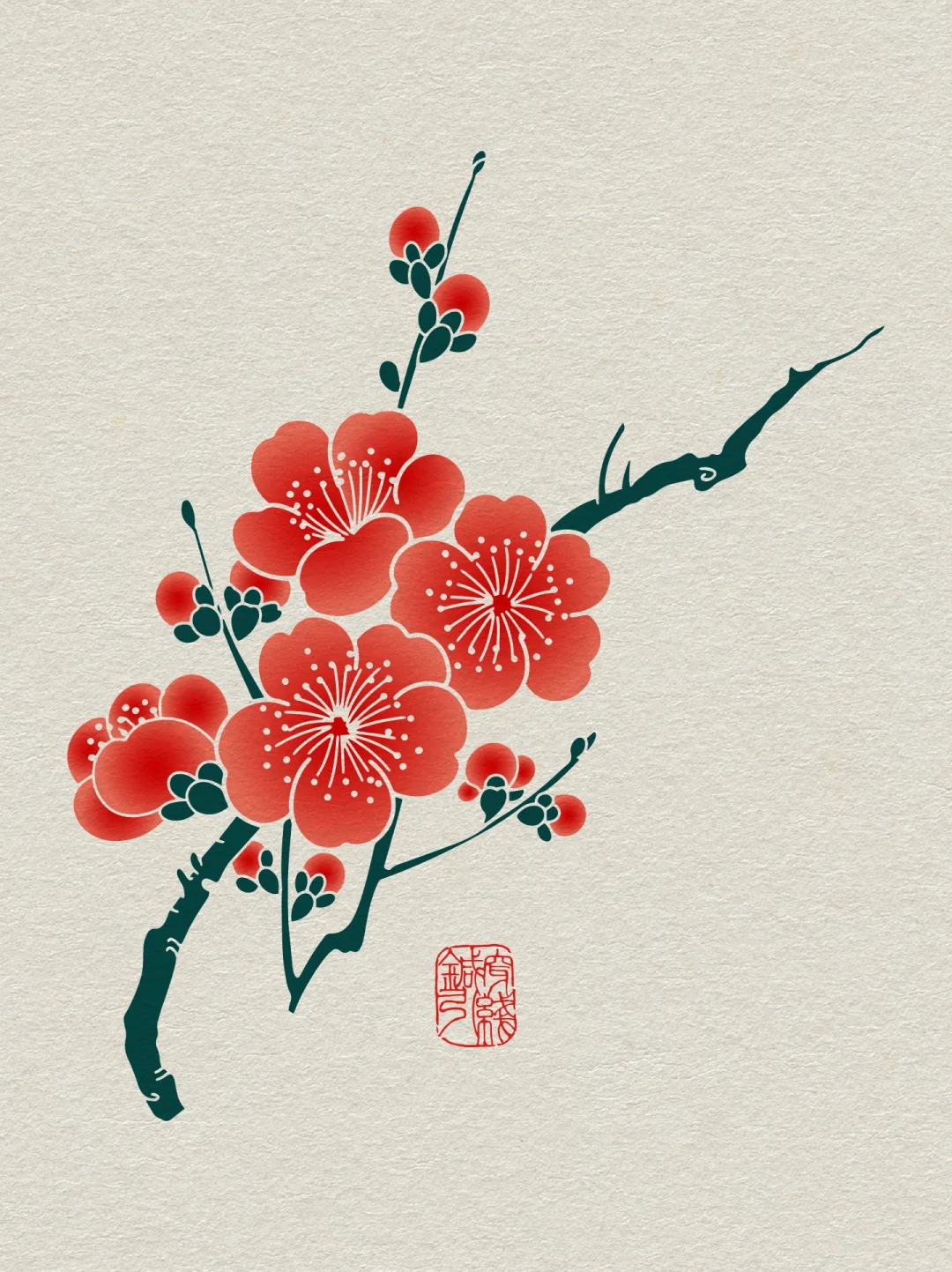 图案纹样·梅花