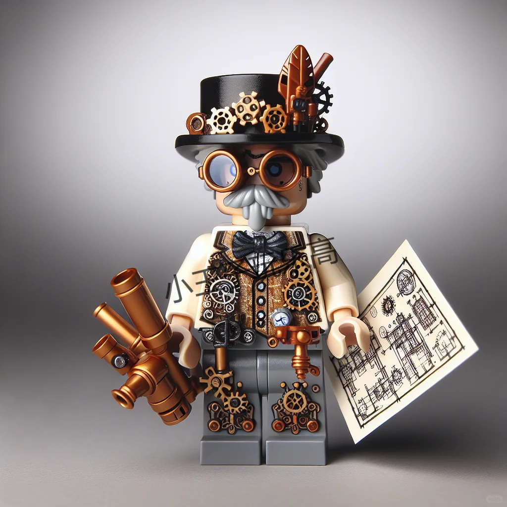 乐高人仔抽抽乐，但AI版