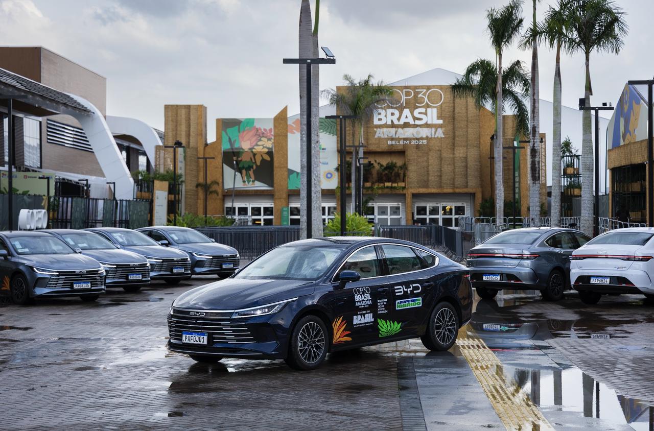 比亚迪亮相COP30：用行动给地球“降温”。最近在巴西开的COP30联合国气候大