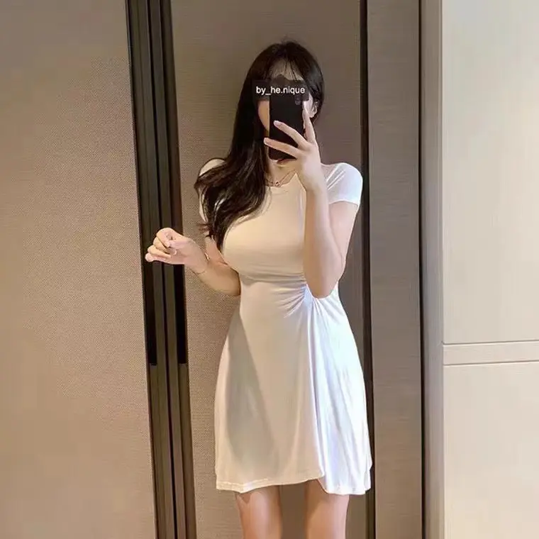 大长腿 白色初恋裙 对镜拍 完美身材 情感