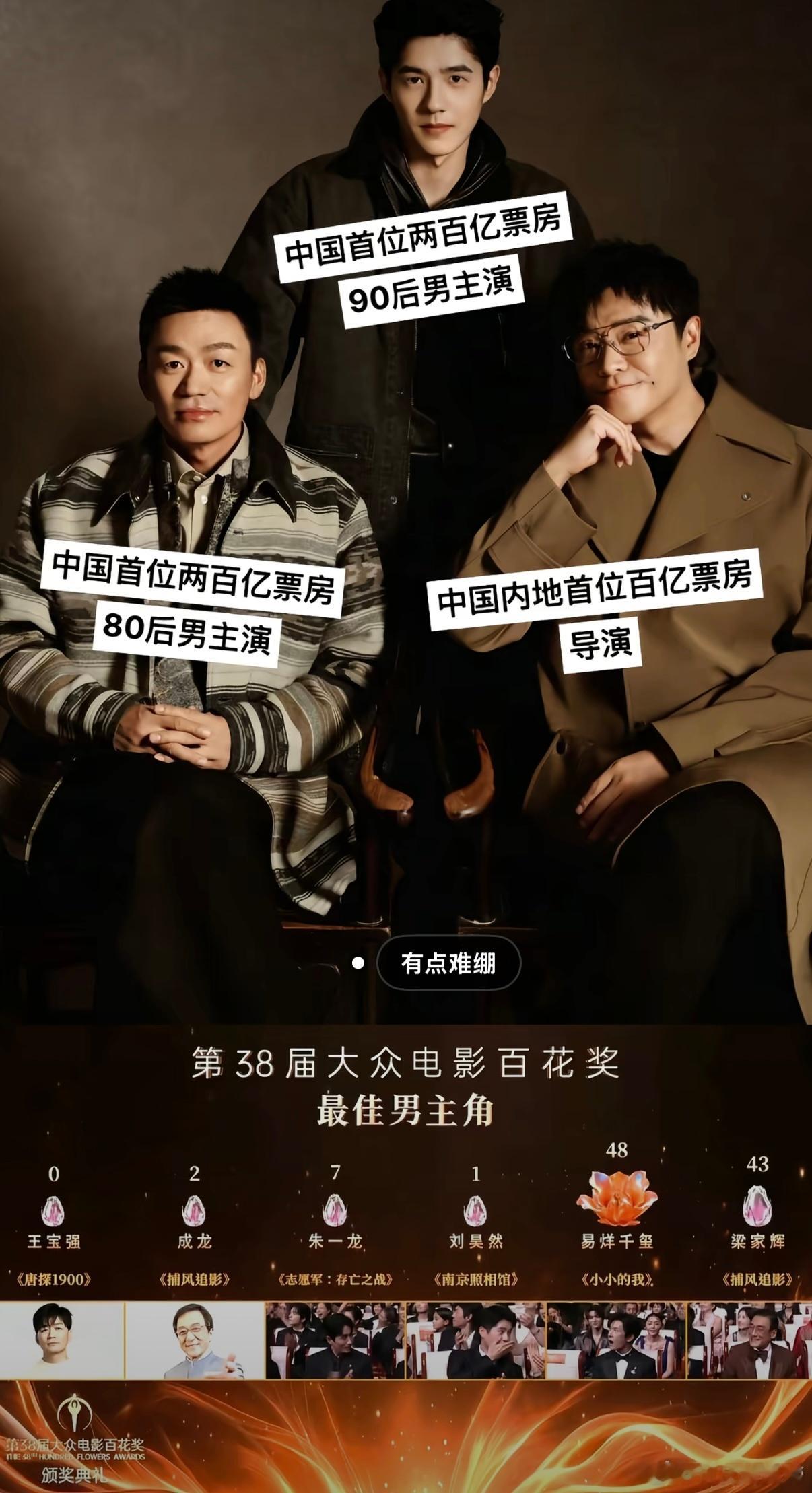 宝强老师0票吗？？！刘昊然1票！这… 