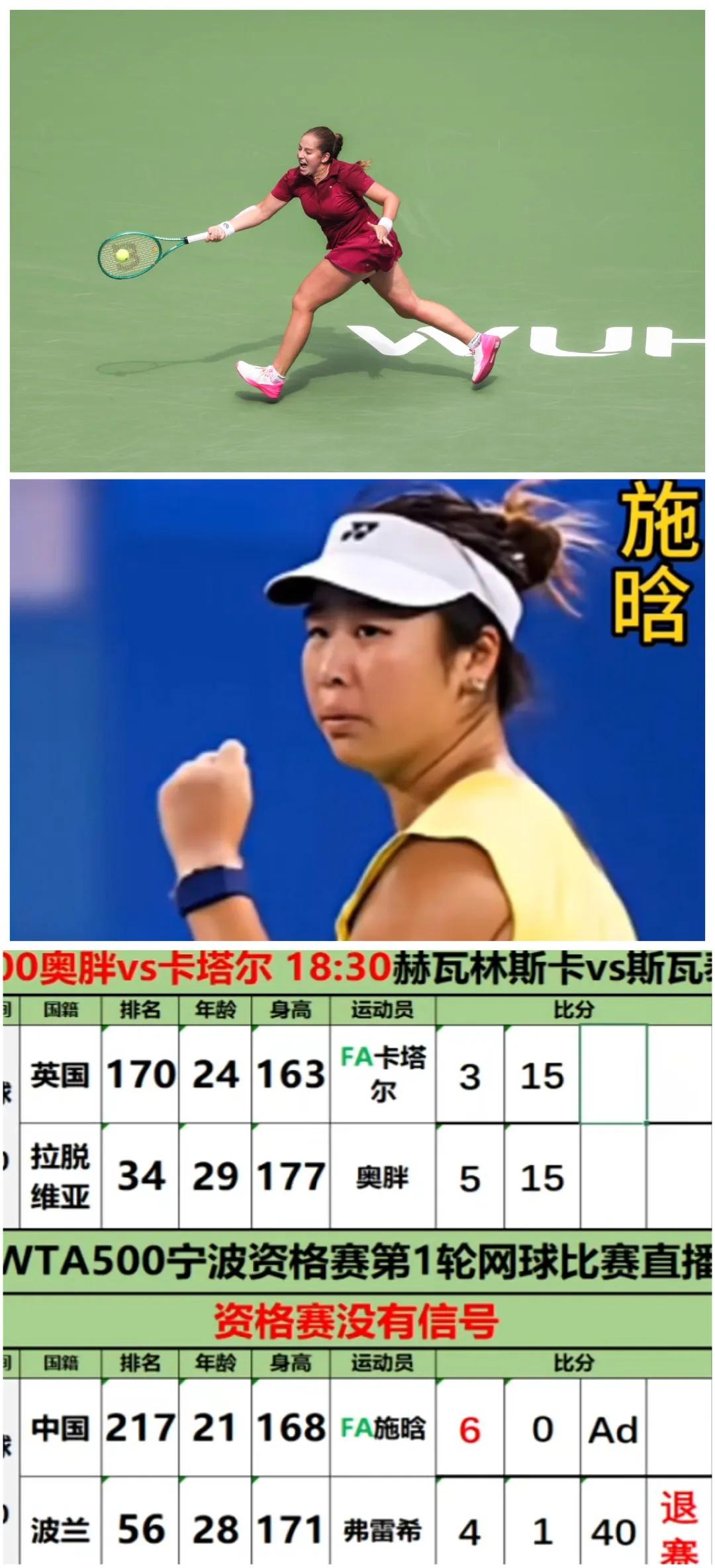 2026跟着网球环游世界
     网球🎾比赛每周都在进行中，武汉女单半决赛还