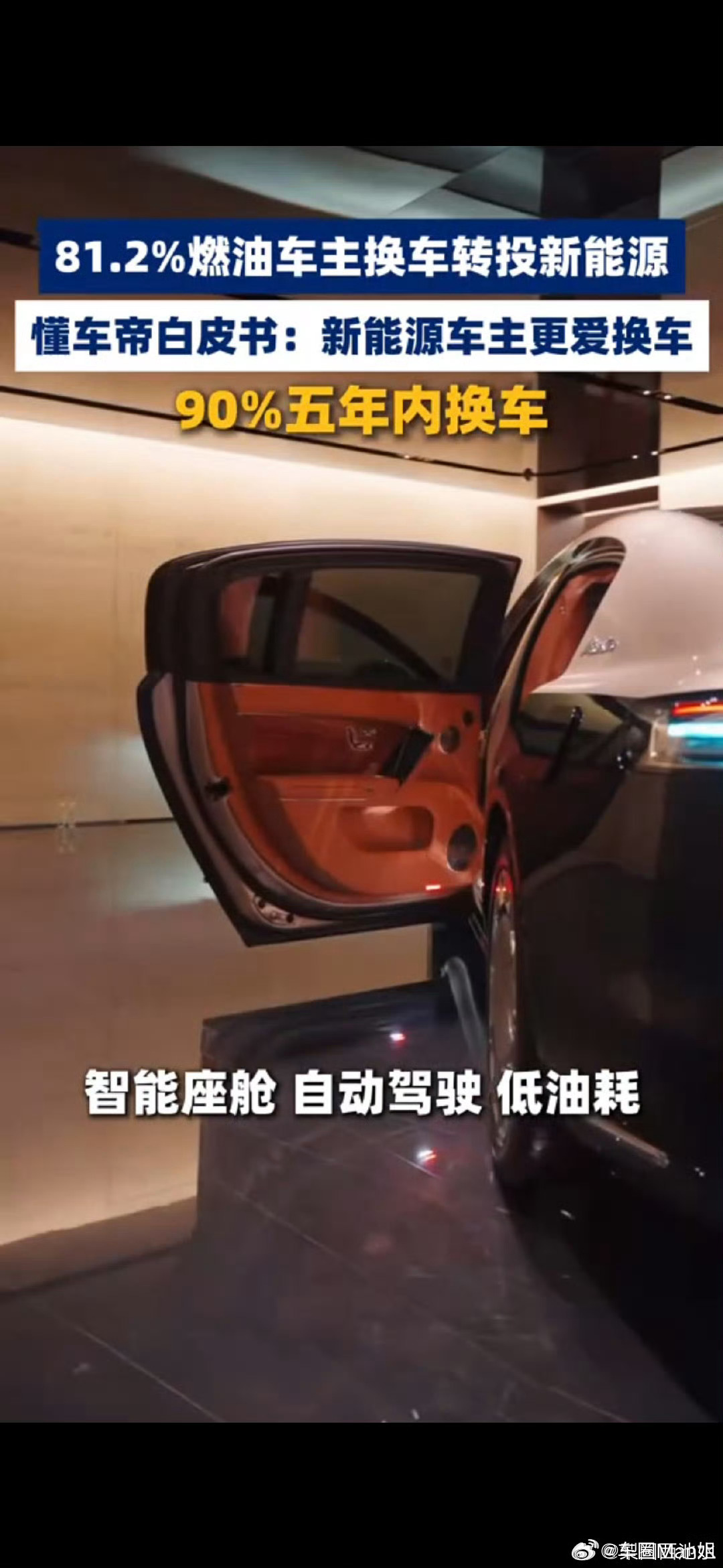 数据显示新能源车主更爱换车最新白皮书揭示车市置换新趋势：90%新能源车主计划5年